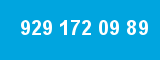 929 172 09 89 929 172 09 89